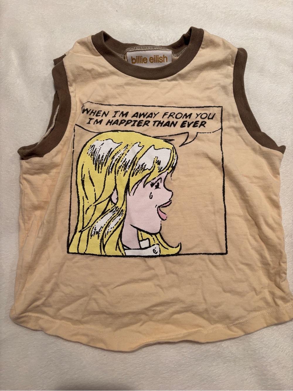 Billie Eilish Happier Than Ever Tank Top